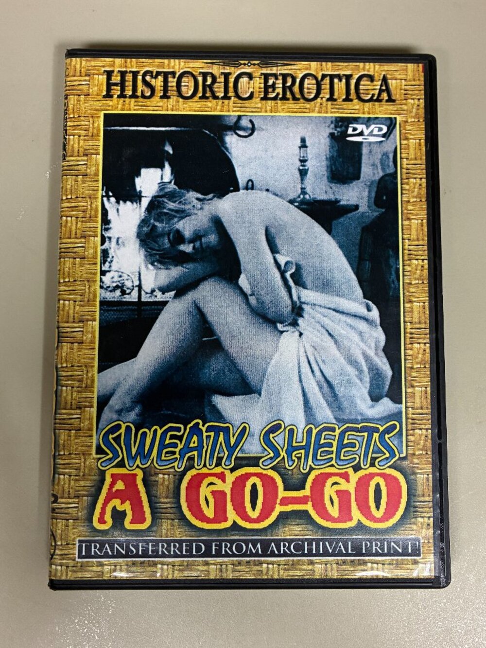 Historic Erotica Sweaty Sheets A Go-Go DVD